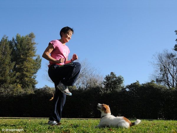Foto Exercícios para si e para o seu cão